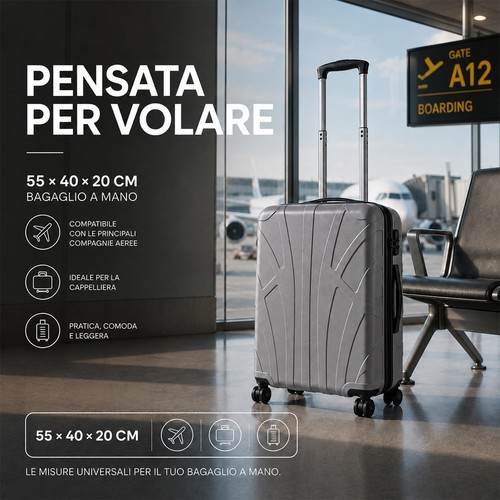 Valigia bagaglio mano - a,